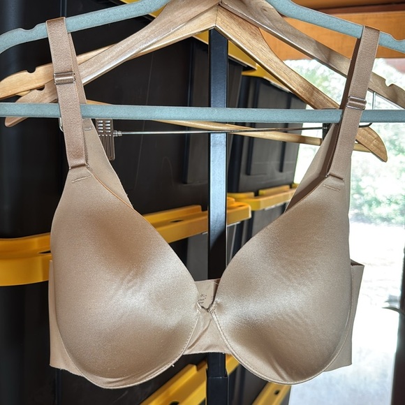 Soma VANISHING BACK Full Coverage Bra Beige Size 36D - Picture 5 of 10